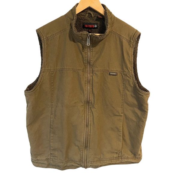 Wolverine Jackets & Coats Wolverine Vest Mens Xlt Brown Heavy